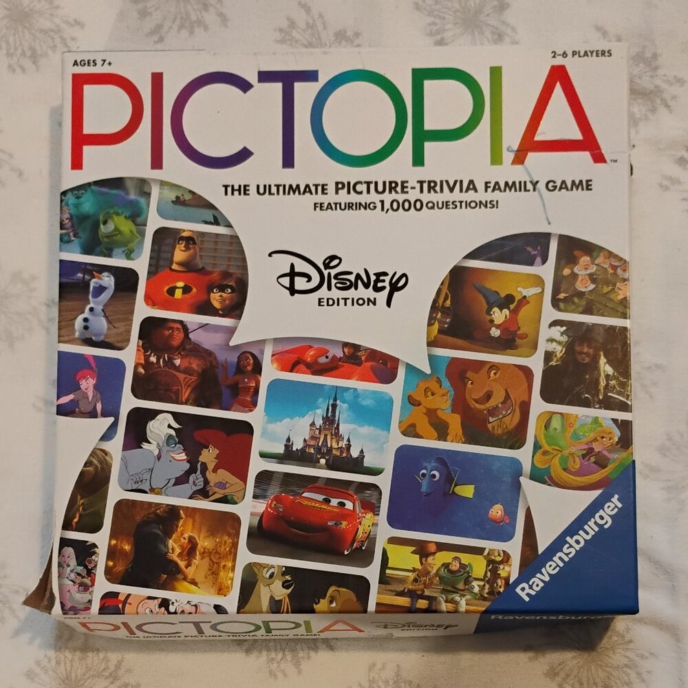 Pictopia: Disney Edition – Trivia Board Game